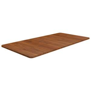 vidaXL vannitoa tasapind, tumepruun, 100x50x1,5 cm, t&ouml;&ouml;deldud t&auml;ispuit