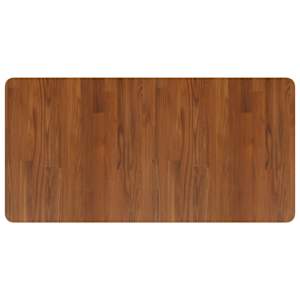Koupelnová deska tmavě hnědá 100x50x1,5 cm ošetřený masiv - obrázek 2