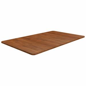 Koupelnová deska tmavě hnědá 100x60x1,5 cm ošetřený masiv - obrázek 1
