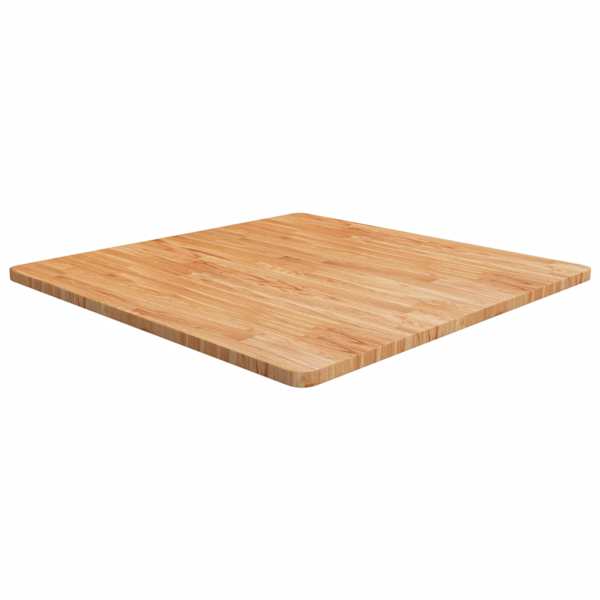 vidaXL kandiline lauaplaat, helepruun, 90x90x2,5 cm, t&ouml;&ouml;deldud tamm