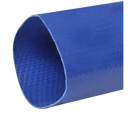 vidaXL Plo&scaron;čata cev 100 m 2" PVC