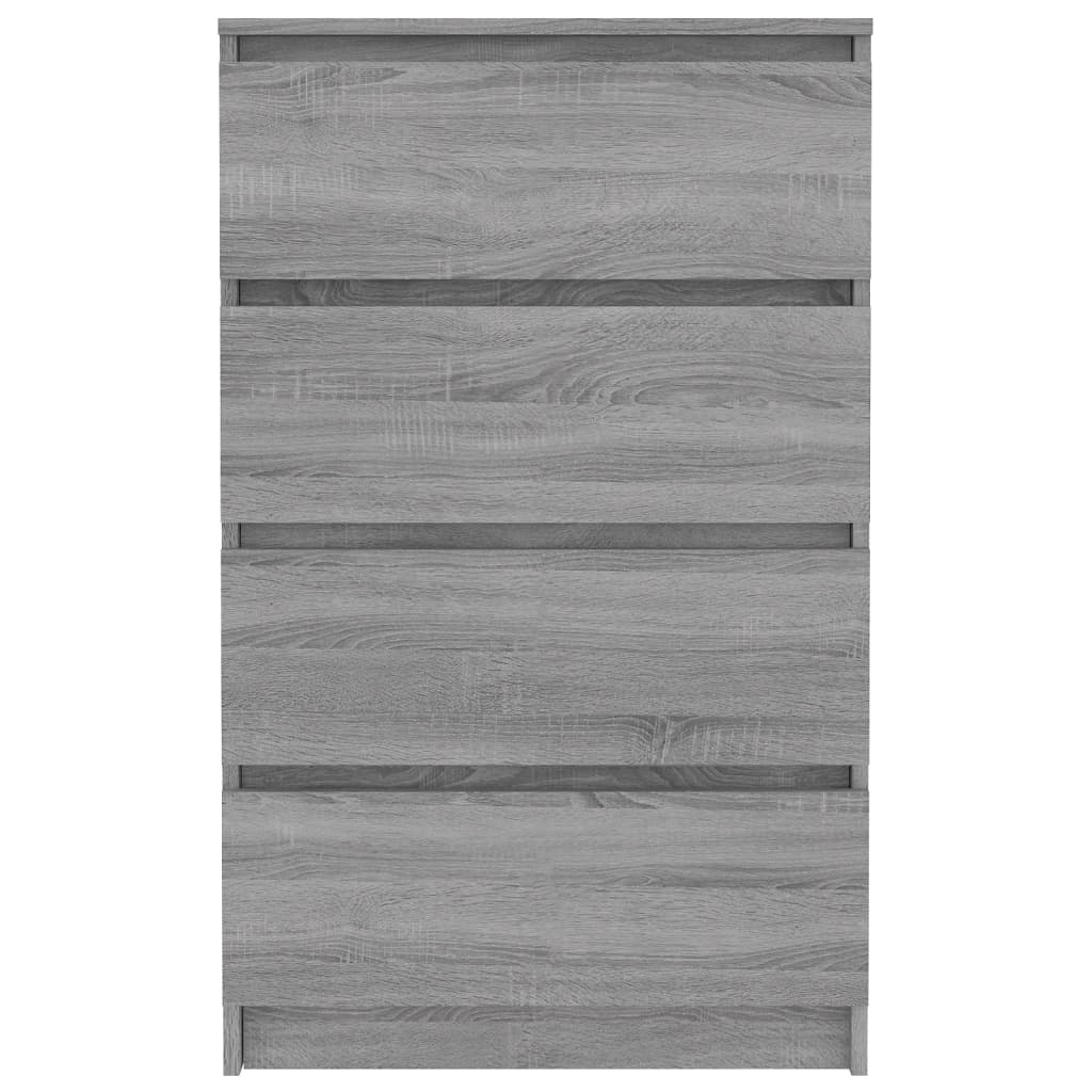 Příborník šedý sonoma 60 x 35 x 98,5 cm kompozitní dřevo