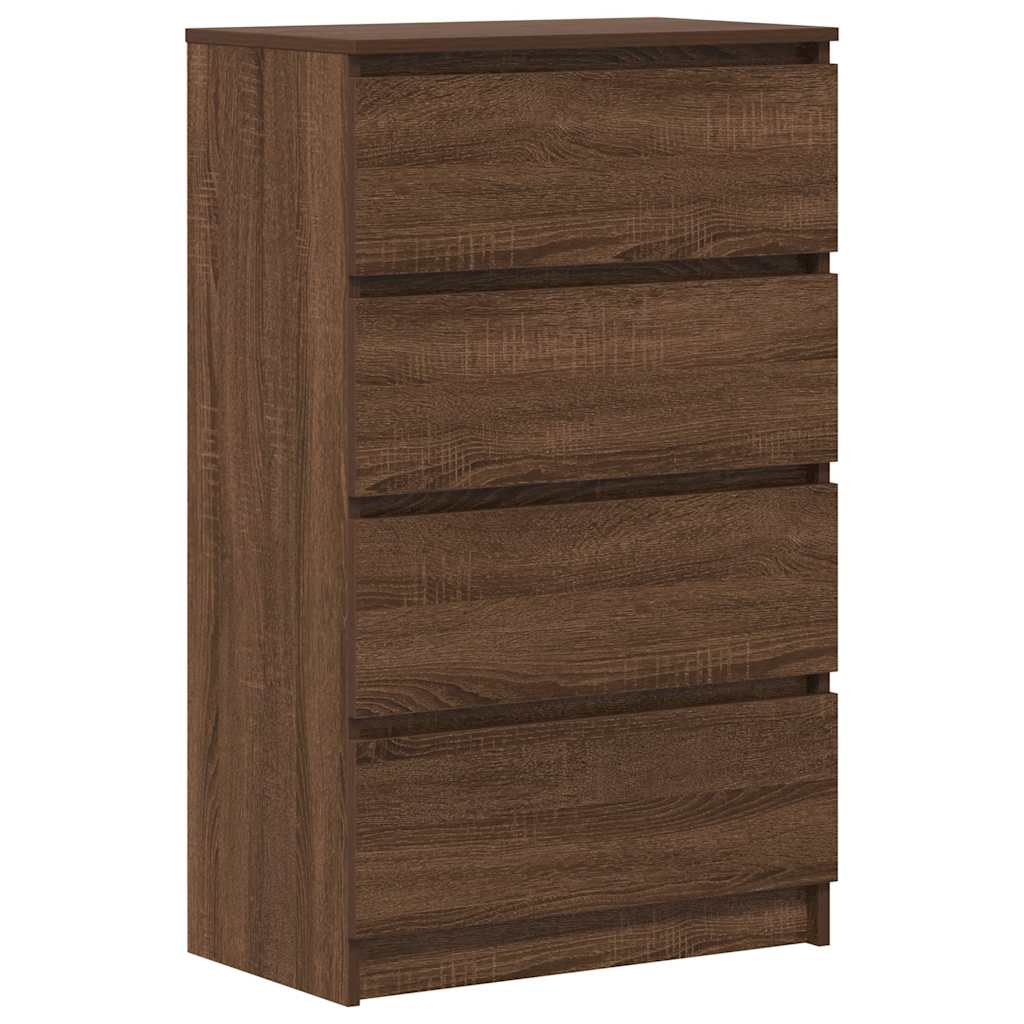 Thumbnail - vidaXL Sideboard Braun Eichen-Optik 60x35x98,5 cm Holzwerkstoff