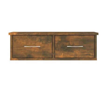 vidaXL Стенен шкаф, опушен дъб, 60x26x18,5 см, инженерно дърво