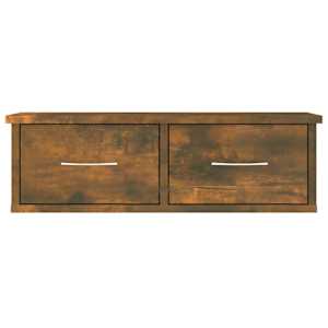 vidaXL Стенен шкаф, опушен дъб, 60x26x18,5 см, инженерно дърво
