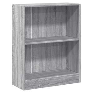 vidaXL raamaturiiul, hall Sonoma tamm, 60 x 24 x 76 cm, tehispuit