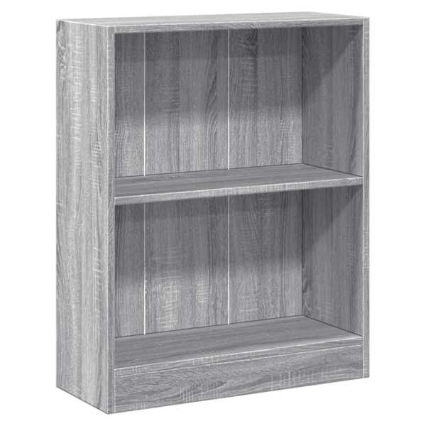 vidaXL raamaturiiul, hall Sonoma tamm, 60 x 24 x 76 cm, tehispuit