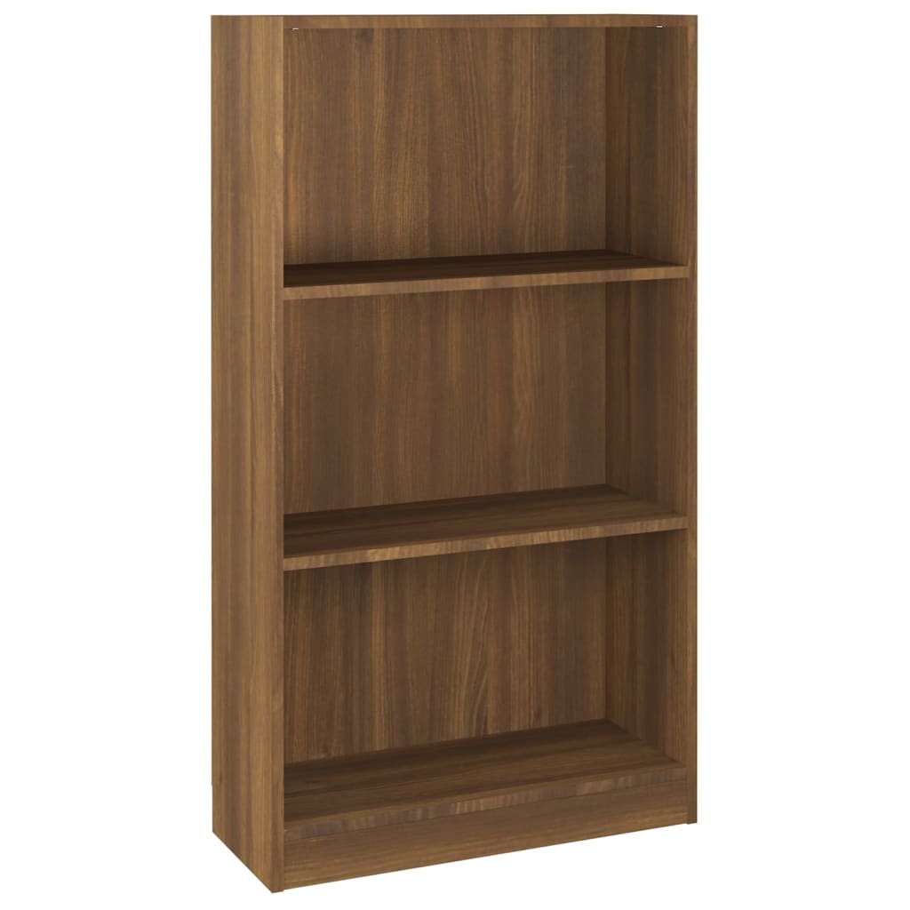 vidaXL Knihovna hnědý dub 60 x 24 x 109 cm kompozitní dřevo