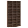 vidaXL CD-kapp, pruun tamm, 102 x 23 x 177,5 cm, tehispuit