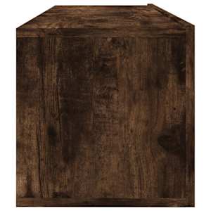 Nástěnná TV skříňka kouřový dub 100x30x30 cm kompozitní dřevo - obrázek 6