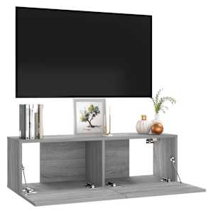 TV skříňka šedá sonoma 100 x 30 x 30 cm kompozitní dřevo - obrázek 4