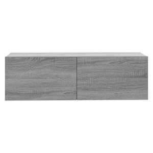 TV skříňka šedá sonoma 100 x 30 x 30 cm kompozitní dřevo - obrázek 5