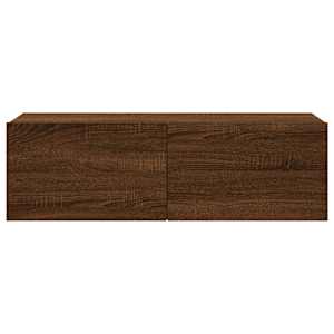TV skříňka hnědý dub 100 x 30 x 30 cm kompozitní dřevo - obrázek 5