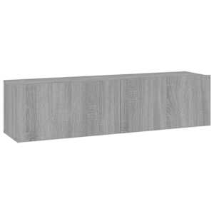 TV skříňka šedá sonoma 120x30x30 cm kompozitní dřevo - obrázek 2