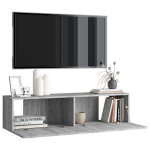TV skříňka šedá sonoma 120x30x30 cm kompozitní dřevo - obrázek 4