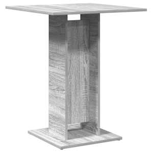 vidaXL bistroolaud, hall Sonoma tamm, 60 x 60 x 75 cm, tehispuit
