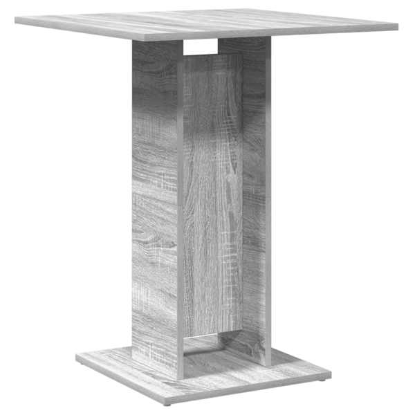 vidaXL bistroolaud, hall Sonoma tamm, 60 x 60 x 75 cm, tehispuit