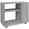 vidaXL lisalaud, hall Sonoma, 70 x 35 x 60,5 cm tehispuit