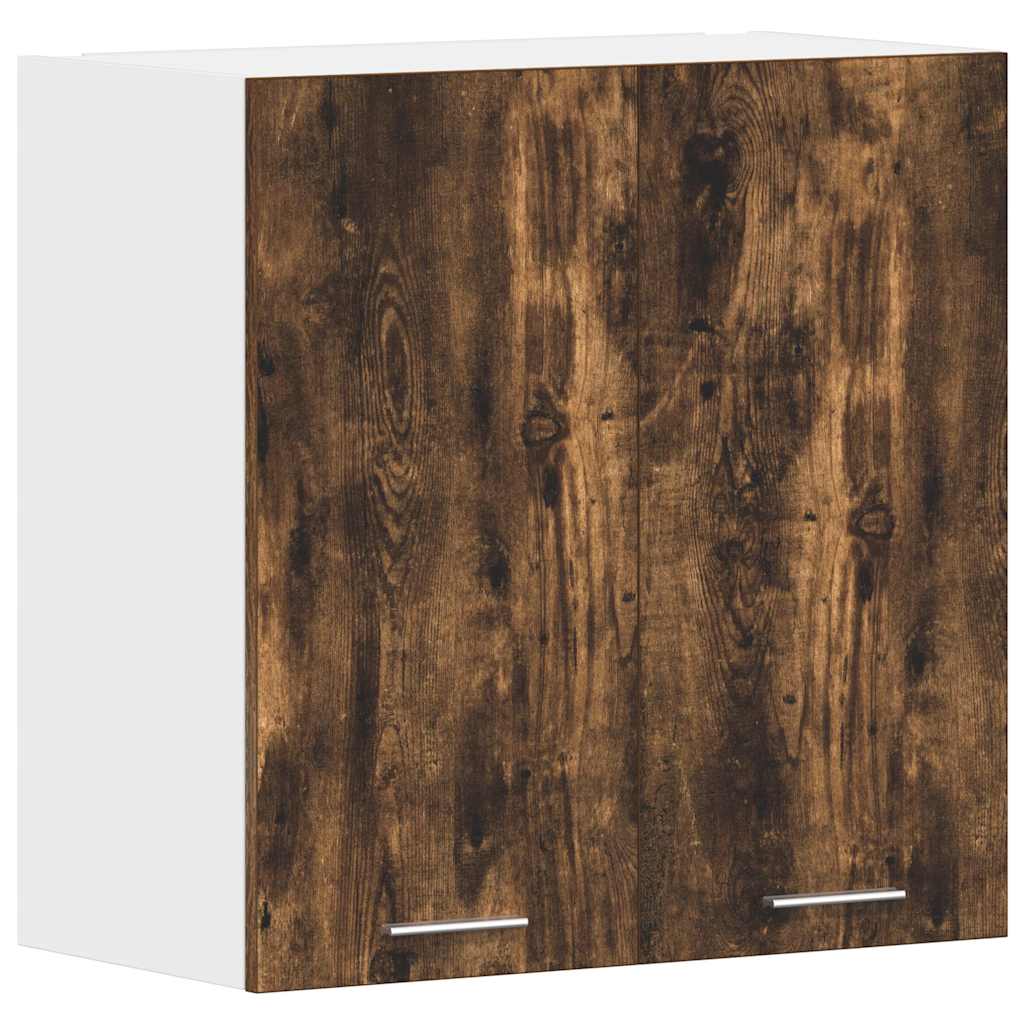 vidaXL Závěsná skříňka kouřový dub 60 x 31 x 60 cm kompozitní dřevo