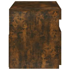 TV skříňka s LED osvětlením kouřový dub 75 x 35 x 40 cm - obrázek 7