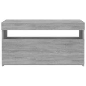 TV skříňka s LED osvětlením šedá sonoma 75 x 35 x 40 cm - obrázek 5