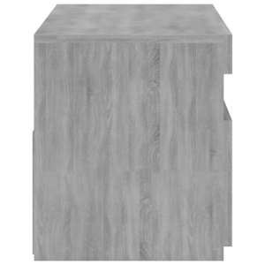TV skříňka s LED osvětlením šedá sonoma 75 x 35 x 40 cm - obrázek 7