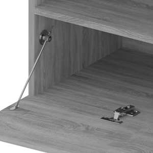 TV skříňka s LED osvětlením šedá sonoma 75 x 35 x 40 cm - obrázek 8