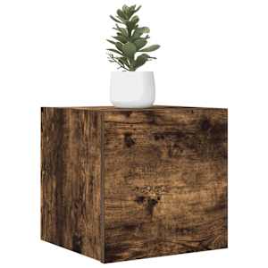Nástěnné TV skříňky 2 ks kouřový dub 30,5 x 30 x 30 cm - obrázek 1