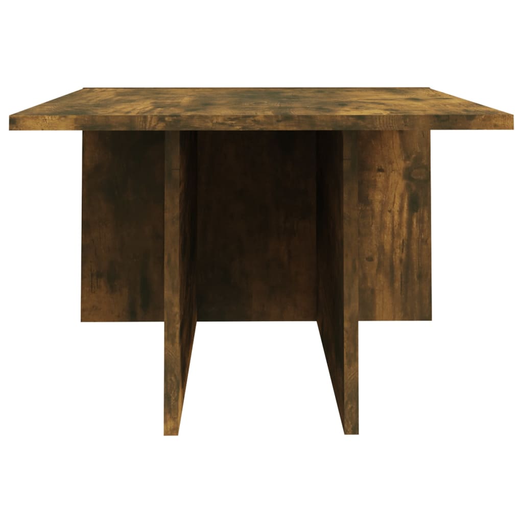 Coffee Table Smoked Oak 111.5x50x33 Cm Engineered Wood VidaXL 17 width=274