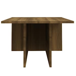 Konferenční stolek hnědý dub 111,5x50x33 cm kompozitní dřevo - obrázek 6