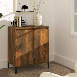 Komoda dimljeni hrast 60x35x70 cm konstruiran les