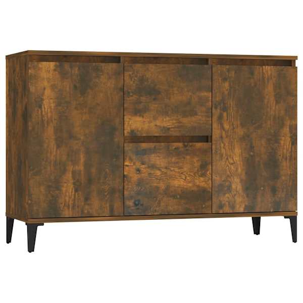 vidaXL puhvetkapp, suitsutatud tamm, 102 x 35 x 70 cm, tehispuit