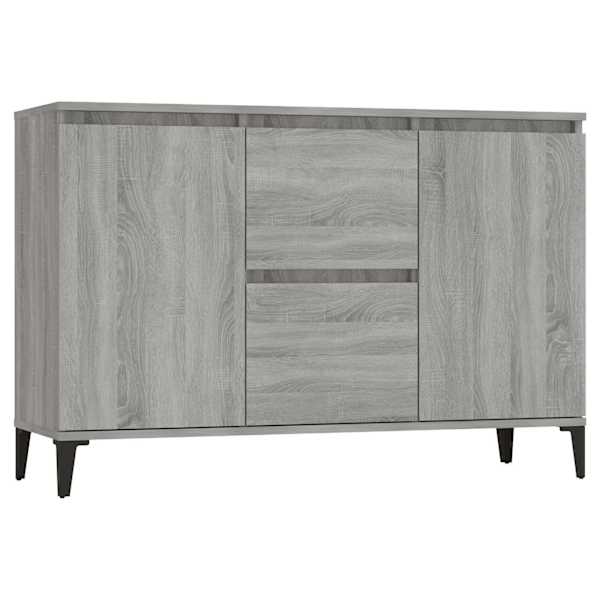 vidaXL puhvetkapp, hall Sonoma tamm, 102 x 35 x 70 cm, tehispuit