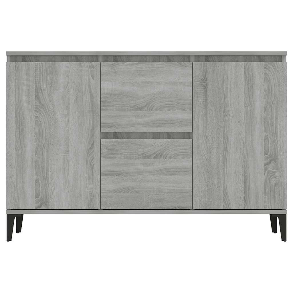 Thumbnail - vidaXL Sideboard Grau Sonoma 102x35x70 cm Holzwerkstoff
