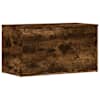 vidaXL hoiukast, suitsutatud tamm, 84 x 42 x 46 cm, tehispuit