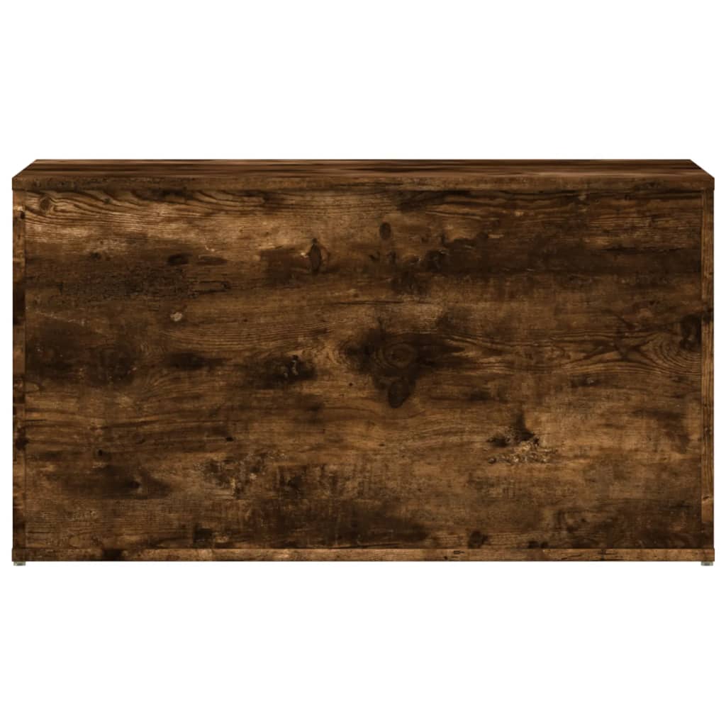 Úložná truhla kouřový dub 84 x 42 x 46 cm kompozitní dřevo