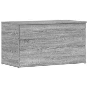vidaXL hoiukast, hall Sonoma tamm, 84 x 42 x 46 cm, tehispuit