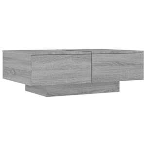 vidaXL kohvilaud, hall Sonoma tamm, 90 x 60 x 31 cm, tehispuit