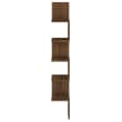 vidaXL Hoekboekenkast 5-laags 50x50x179 cm hout artisanaal