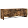 vidaXL garderoob, suitsutatud tamm, 100x32,5x35 cm, tehispuit