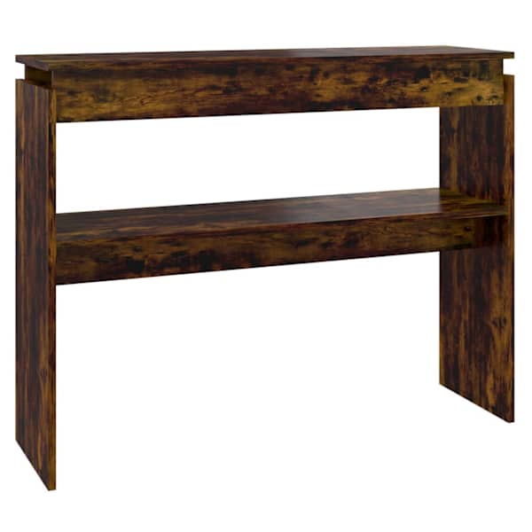 vidaXL kohvilaud, suitsutatud tamm, 102x30x80 cm, tehispuit