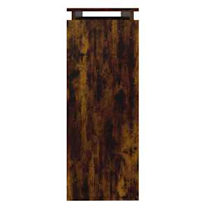 Konzolový stolek kouřový dub 102 x 30 x 80 cm kompozitní dřevo - obrázek 4