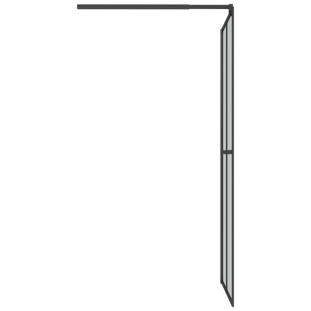 Walk-in Shower Enclosure Bathroom Wall Panel Screen Tempered Glass vidaXL - Picture 23 of 79