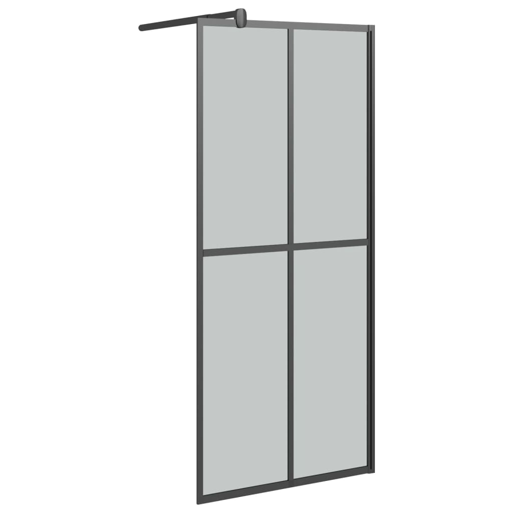 Walk-in Shower Enclosure Bathroom Wall Panel Screen Tempered Glass vidaXL - Picture 25 of 79