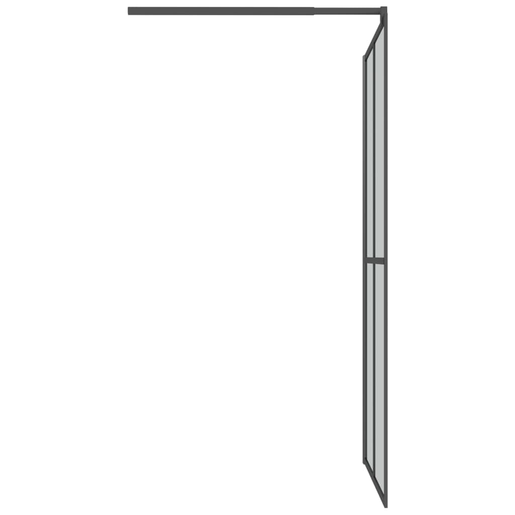 Walk-in Shower Enclosure Bathroom Wall Panel Screen Tempered Glass vidaXL - Picture 46 of 79