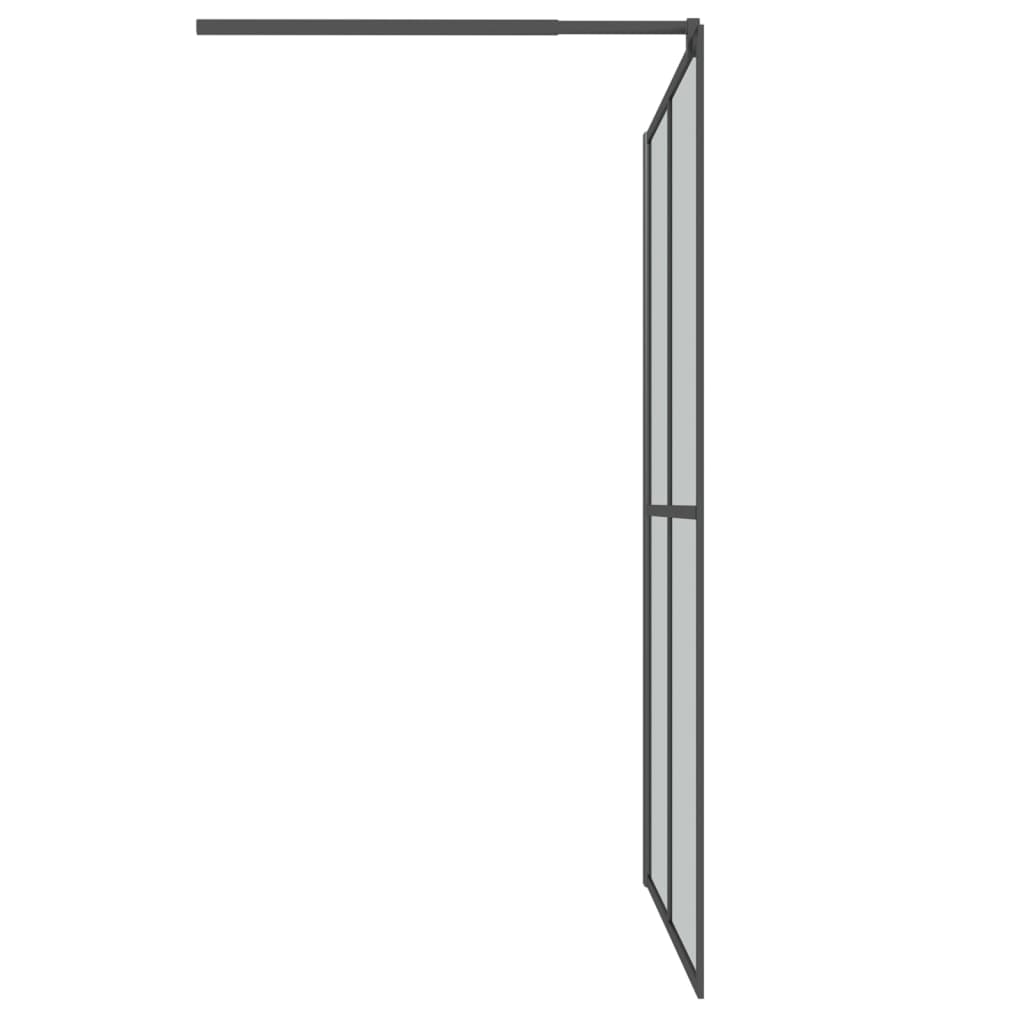Walk-in Shower Enclosure Bathroom Wall Panel Screen Tempered Glass vidaXL - Picture 77 of 79