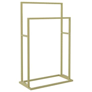 vidaXL eraldiseisev r&auml;tikurest, kuldne, 48 x 24 x 78,5 cm, raud