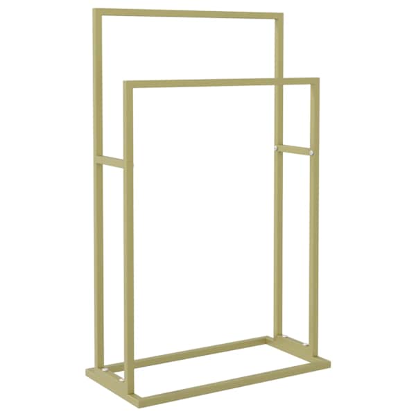 vidaXL eraldiseisev r&auml;tikurest, kuldne, 48 x 24 x 78,5 cm, raud