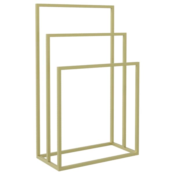 vidaXL eraldiseisev r&auml;tikurest, kuldne, 48 x 24 x 78,5 cm, raud