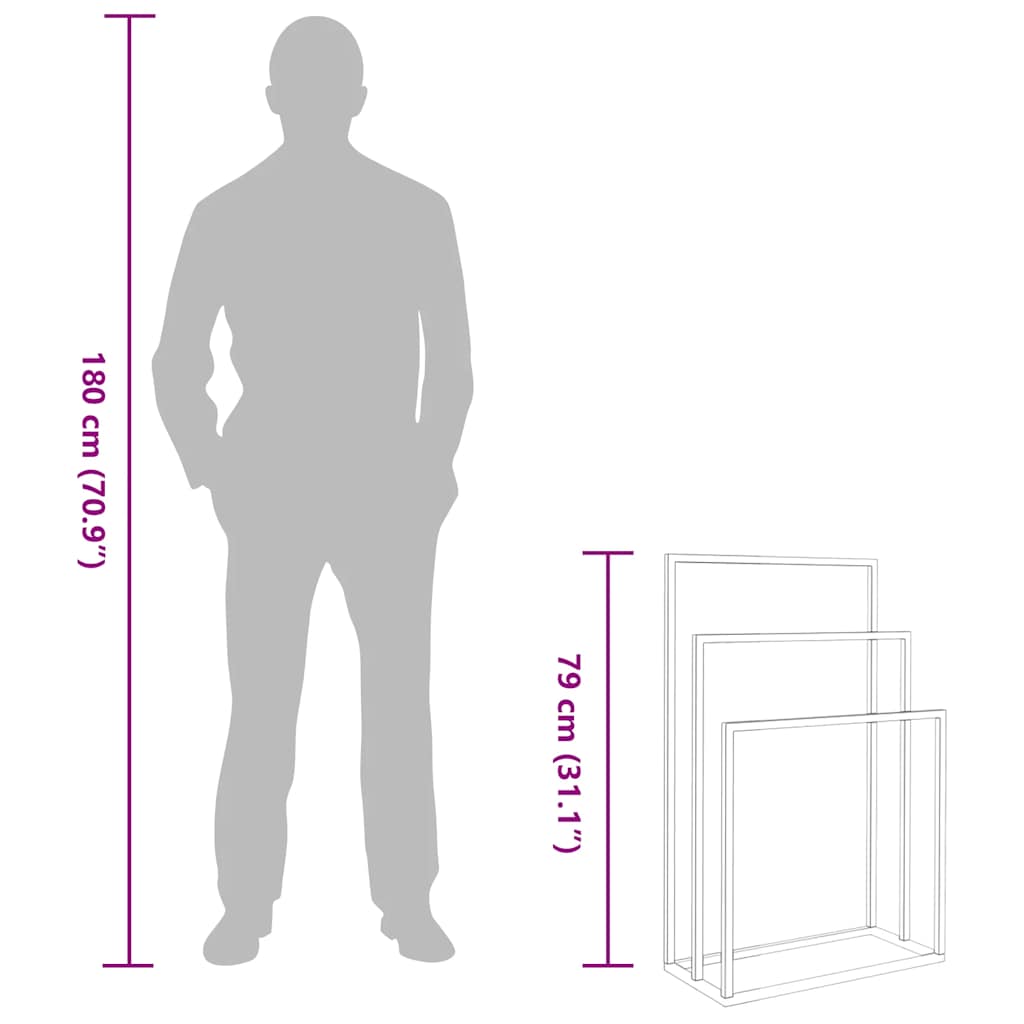 Vapaasti seisova pyyheteline kultainen 48x24x79 cm rauta - Image 10